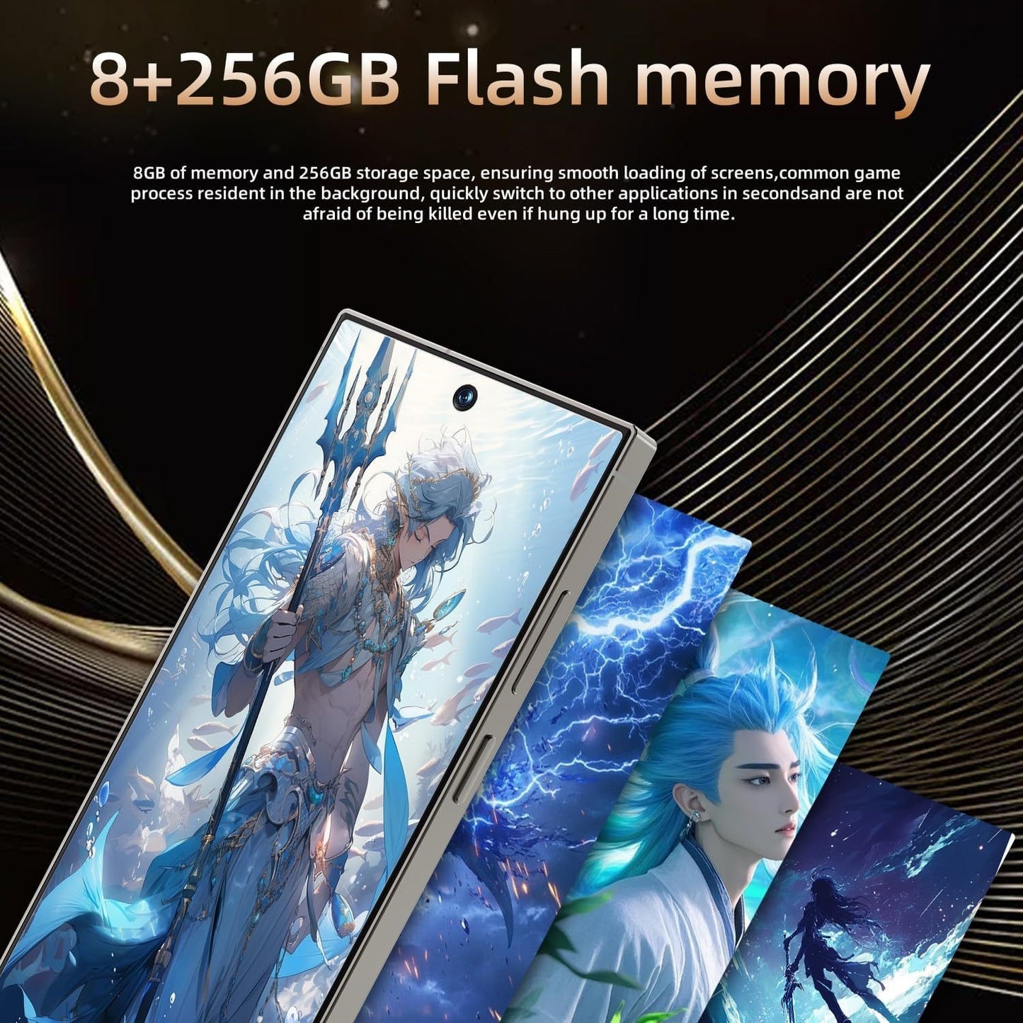 S25 Ultra Cell Phone 5G Unlocked Phone,Smartphone With Tool Pen, Android 15.0 Cell Phone