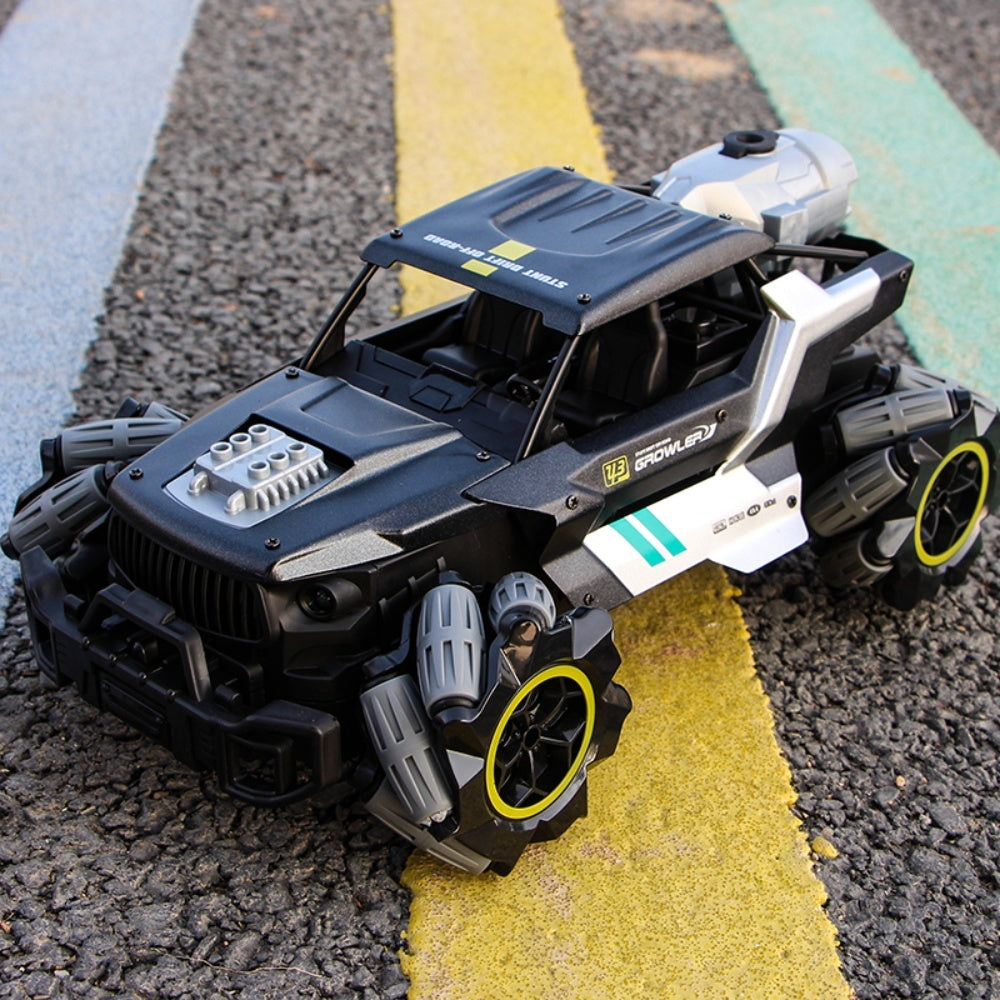 4DRC Remote Control Truck With Spray&Light, Dual Motors Off Road RC Car, 2.4Ghz 4WD 360 Rock Crawler,Hand Controlled Gesture,Toy For Kids Adults.Logistics Is Randomly Sent By UPS,USPS,fedex