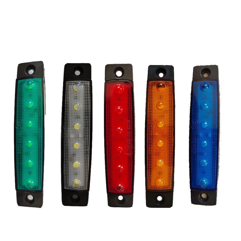 Truck Side Width Light Small Strip 6LED Steering