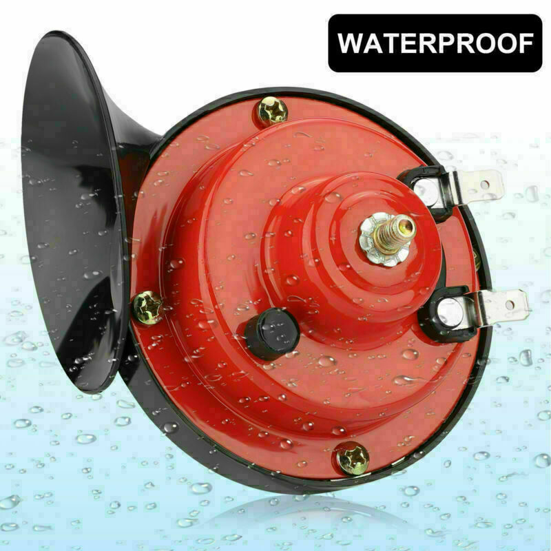 12V 300DB Super Loud Train Horn Waterproof For Motorcycle Car Truck SUV Boat