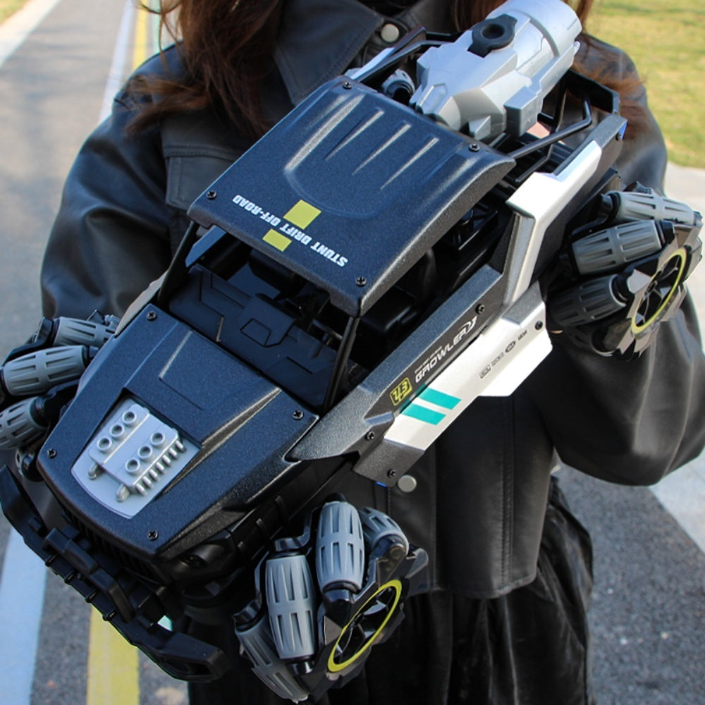 4DRC Remote Control Truck With Spray&Light, Dual Motors Off Road RC Car, 2.4Ghz 4WD 360 Rock Crawler,Hand Controlled Gesture,Toy For Kids Adults.Logistics Is Randomly Sent By UPS,USPS,fedex