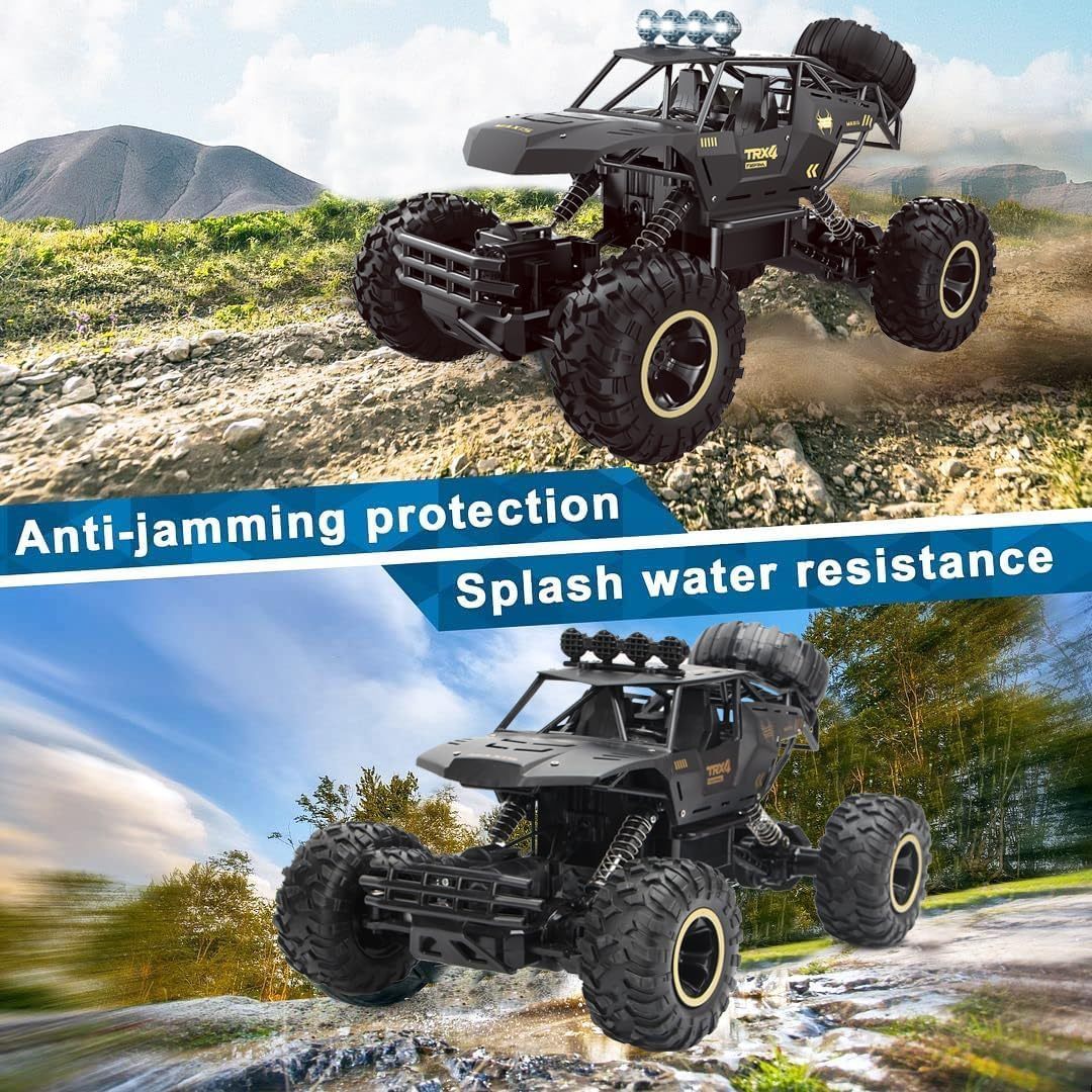 2025 NEW 4DRC Rc Car  Rock Crawler Rechargeable Off Road Truck 4WD , Metal Shell LED Headlights RC Remote Control Off Road Car Truck,Logistics Is Randomly Sent By UPS,USP.