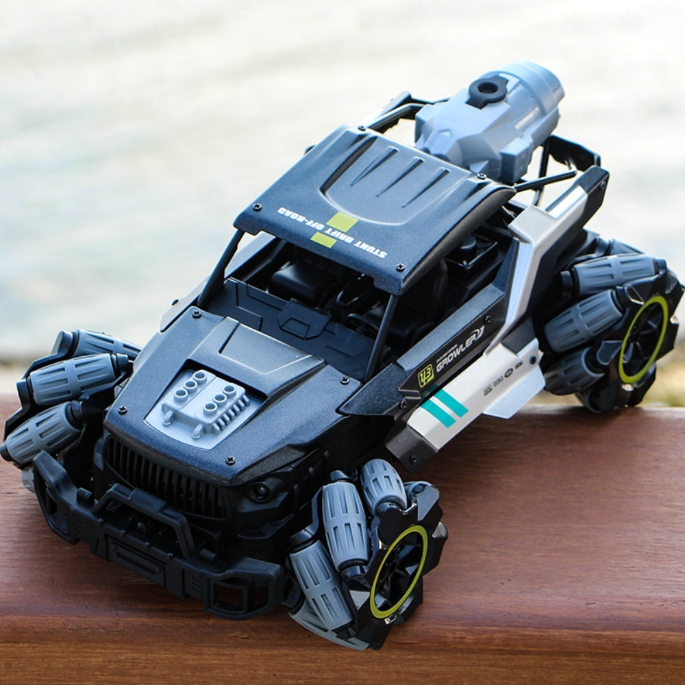 4DRC Remote Control Truck With Spray&Light, Dual Motors Off Road RC Car, 2.4Ghz 4WD 360 Rock Crawler,Hand Controlled Gesture,Toy For Kids Adults.Logistics Is Randomly Sent By UPS,USPS,fedex